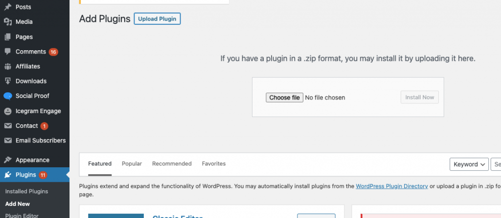 How to Install a WordPress Plugin From a ZIP File?